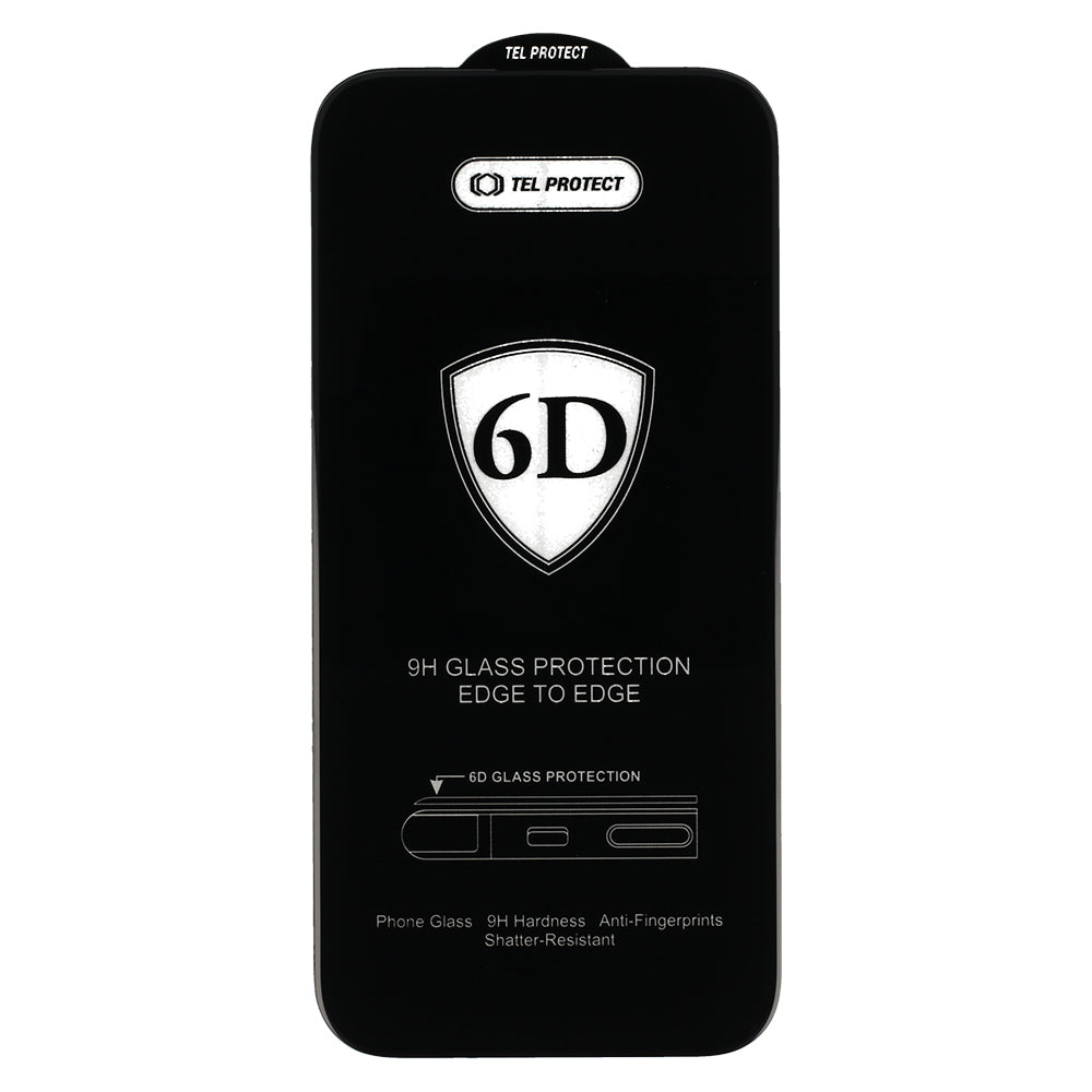 Zaštitna folija za ekran OEM za Samsung Galaxy S26 Ultra S948, Kaljeno staklo, Full Glue, 6D, Crna