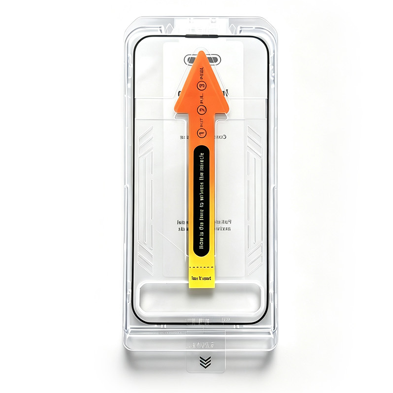 OEM Dust Free Easy Fit zaštitno staklo za ekran za Samsung Galaxy S25 Ultra S938, kaljeno staklo, Full Glue, crno