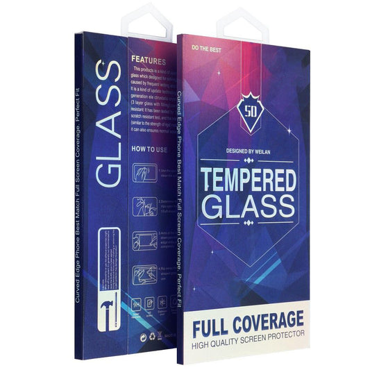 Folija za zaštitu ekrana OEM za Honor 200, Kaljeno staklo, Full Glue, 5D, Crna