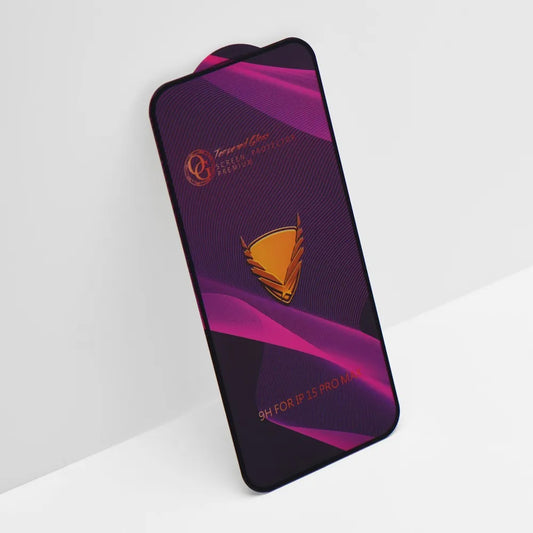 Zaštitna folija za ekran OEM OG Premium za Apple iPhone 17 Pro, Kaljeno staklo, Full Glue, Crna