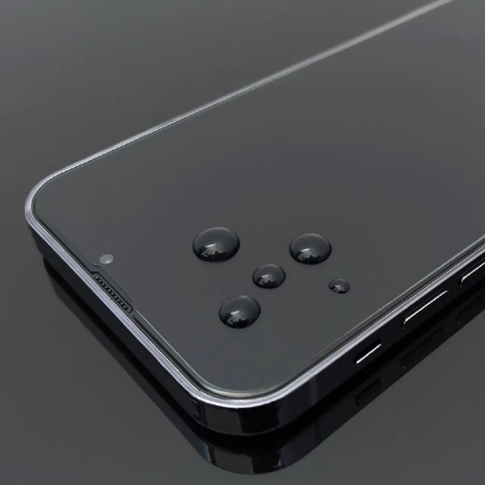 Zaštitna folija za ekran Privacy WZK AntiSpy za Apple iPhone 15 Pro, Kaljeno staklo, Full Glue