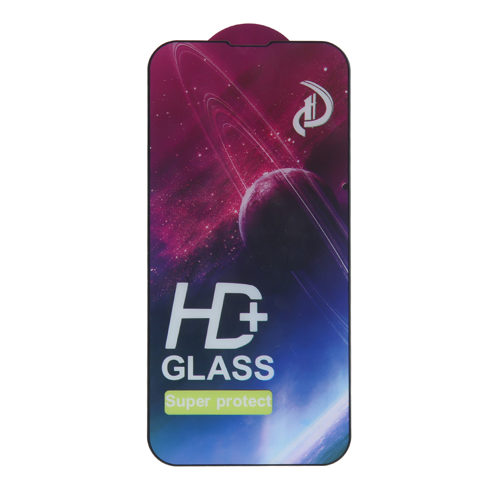 Zaštitna folija za ekran OEM za Apple iPhone 17 Pro Max, Kaljeno staklo, Full Glue, Set 10 komada, 9D, Crna