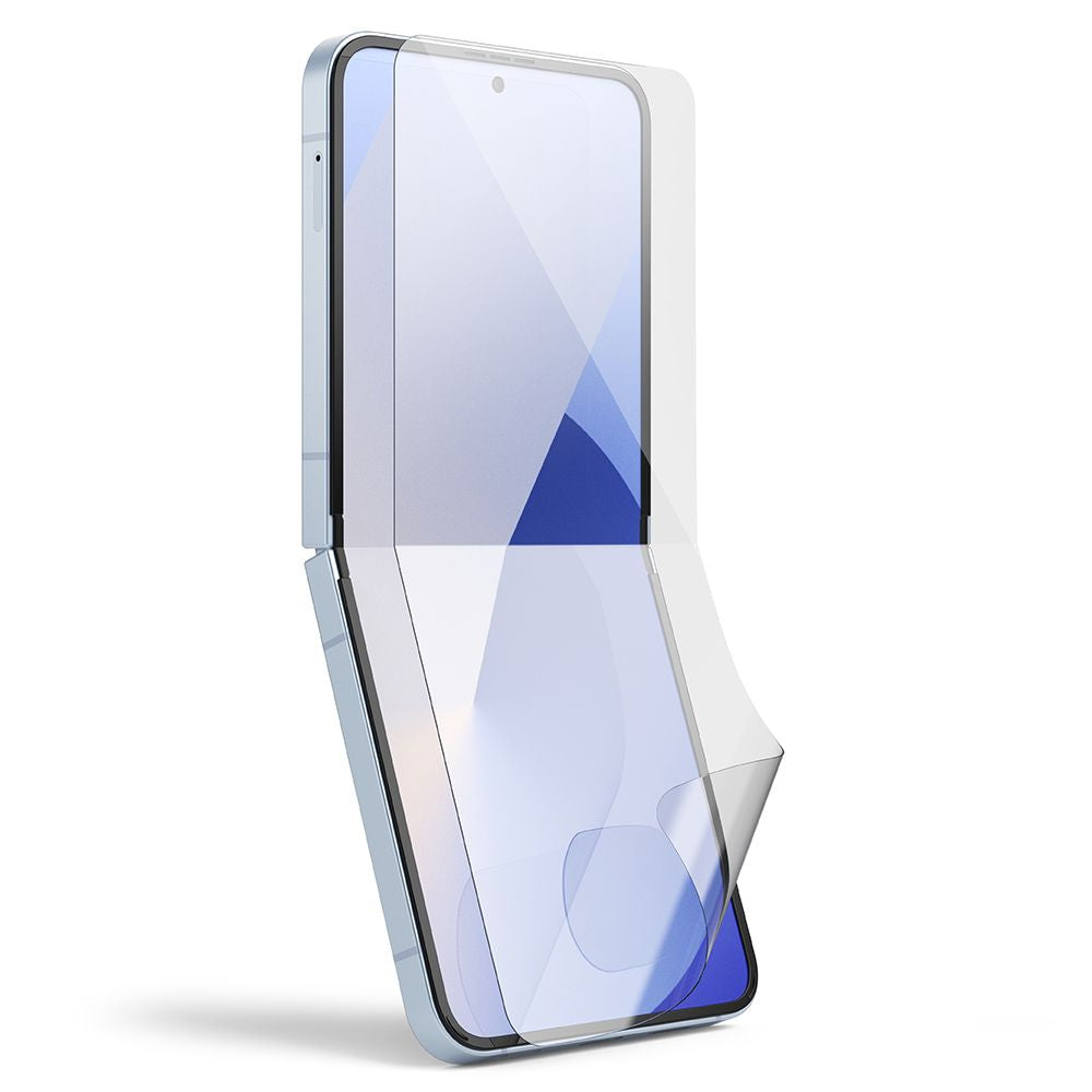 Folija za zaštitu unutrašnjeg ekrana Ringke Dual Easy za Samsung Galaxy Z Flip6 F741, Plastika, Set 2 komada