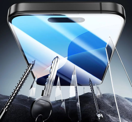 Folija za zaštitu ekrana ESR Armorite za Apple iPhone 16, Kaljeno staklo, Full Glue, Crna