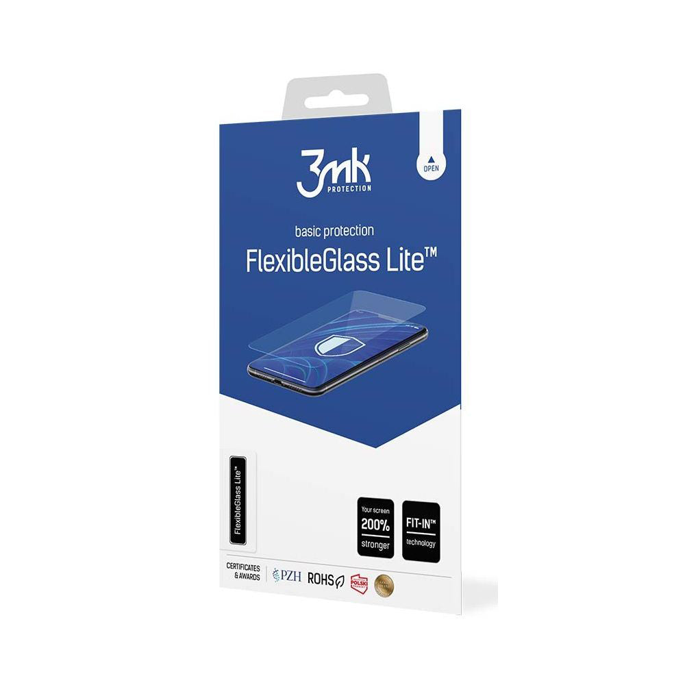 Folija za zaštitu ekrana 3MK FlexibleGlass Lite za Xiaomi 15T Pro, Fleksibilno staklo, Full Glue