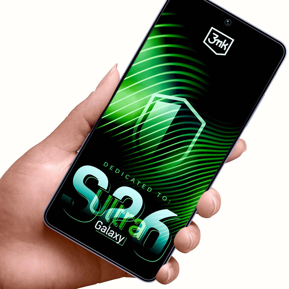 Folija za zaštitu ekrana 3MK FlexibleGlass za Samsung Galaxy S26 Ultra S948, Fleksibilno staklo, Full Glue