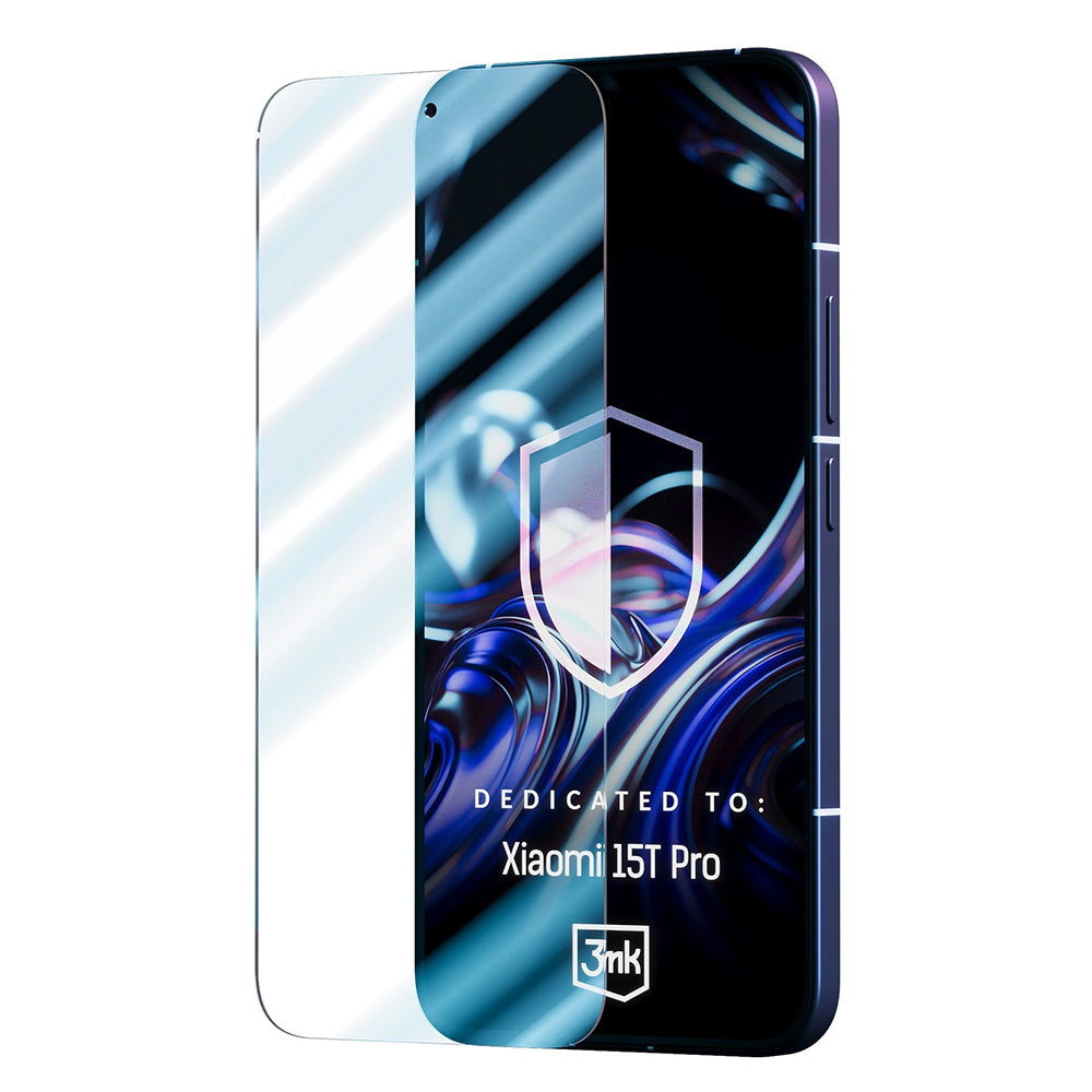 Folija za zaštitu ekrana 3MK FlexibleGlass za Xiaomi 15T Pro, Fleksibilno staklo, Full Glue