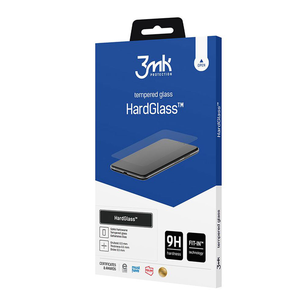 Folija za zaštitu ekrana 3MK HardGlass za Samsung Galaxy S26 Ultra S948, Kaljeno staklo, Full Glue