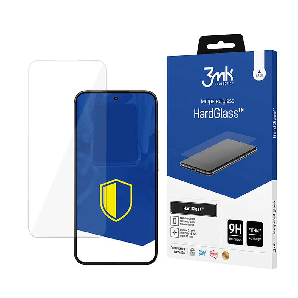Zaštitna folija za ekran 3MK HardGlass za Xiaomi 15T, Kaljeno staklo, Full Glue
