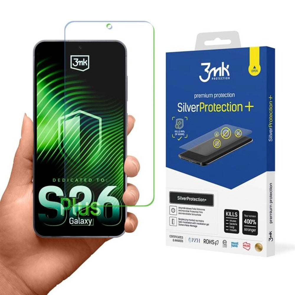 Folija za zaštitu ekrana 3MK Silver Protect+ za Samsung Galaxy S26 Plus S947, Plastika