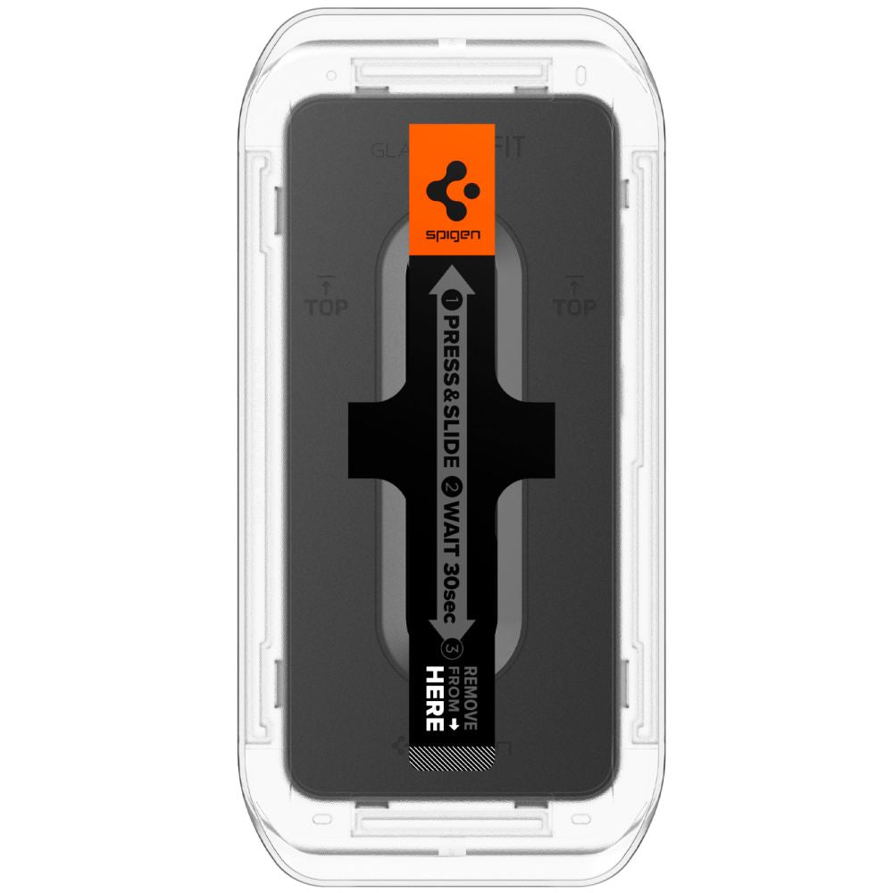 Zaštitna folija za ekran Spigen GlastR EZ FIT za Samsung Galaxy S25+ S936 / S24+ S926, Kaljeno staklo, Full Glue, Set 2 komada AGL07432