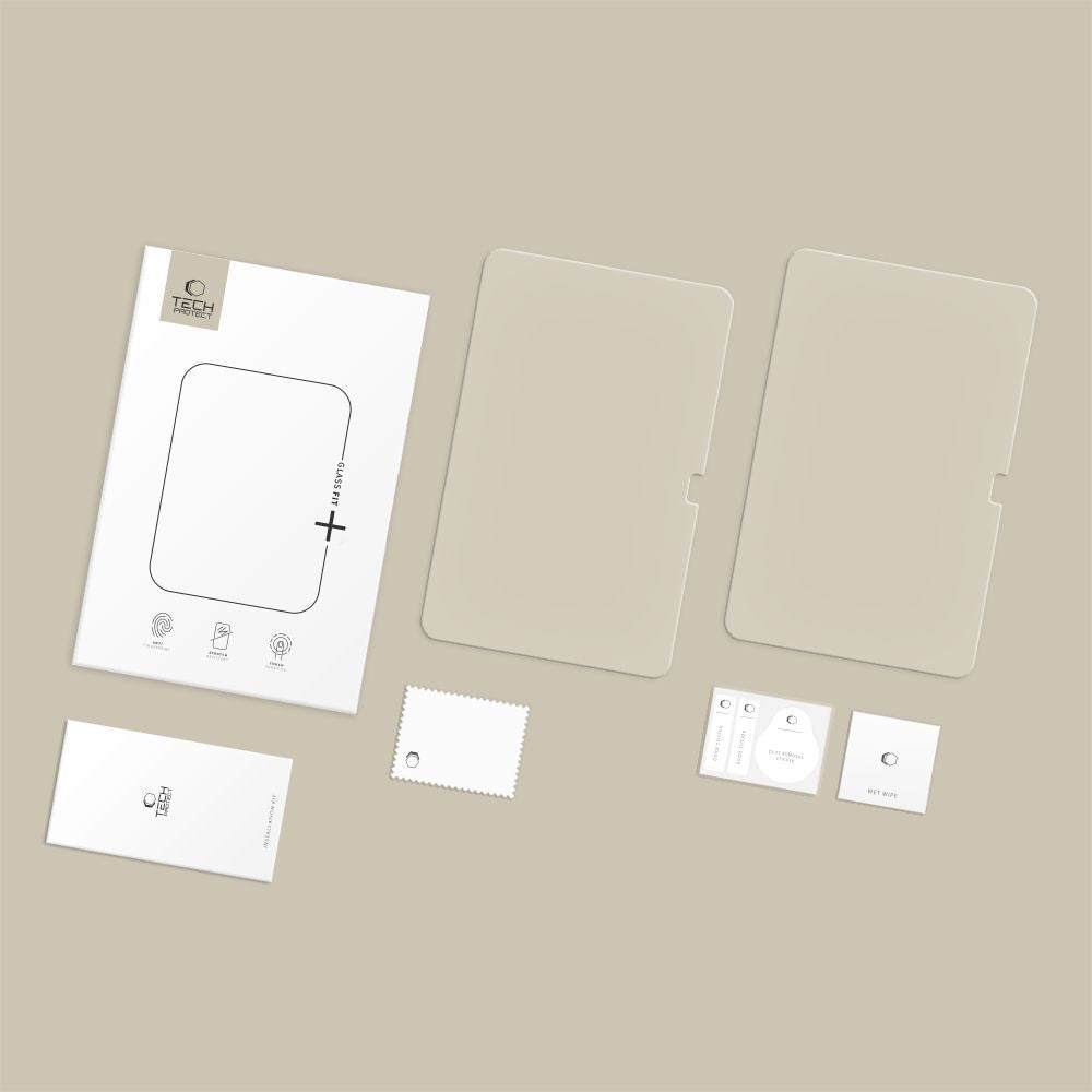 Zaštitna folija za ekran Tech-Protect FIT+ za Samsung Galaxy Tab S11 Ultra / Tab S10 Ultra, Kaljeno staklo, Full Glue, Set 2 komada, 2.5D