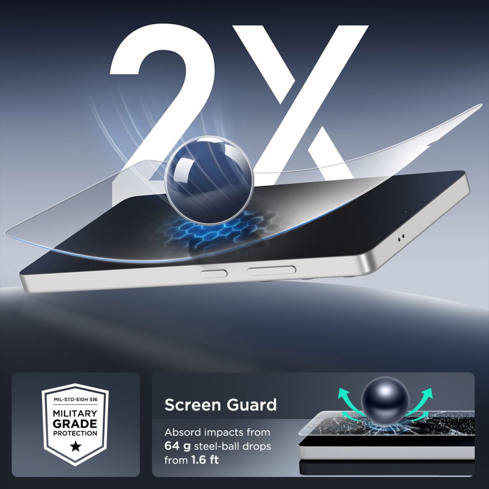 Zaštitna folija za ekran Tech-Protect za Samsung Galaxy S26 S942, Kaljeno staklo, Full Glue, Set od 10 komada