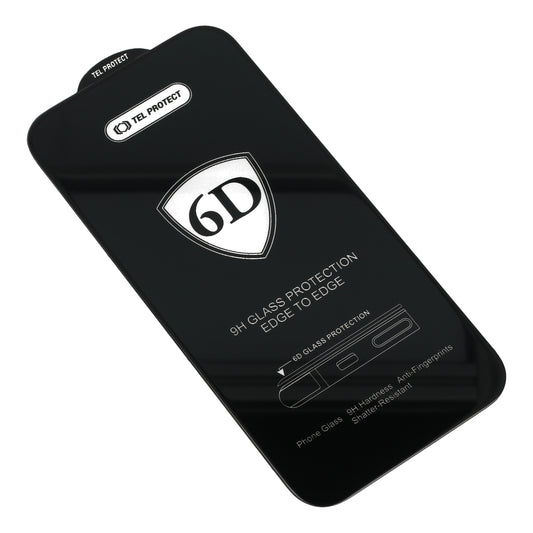 Zaštitna folija za ekran OEM za Samsung Galaxy S26 S942, Kaljeno staklo, Full Glue, 6D, Crna