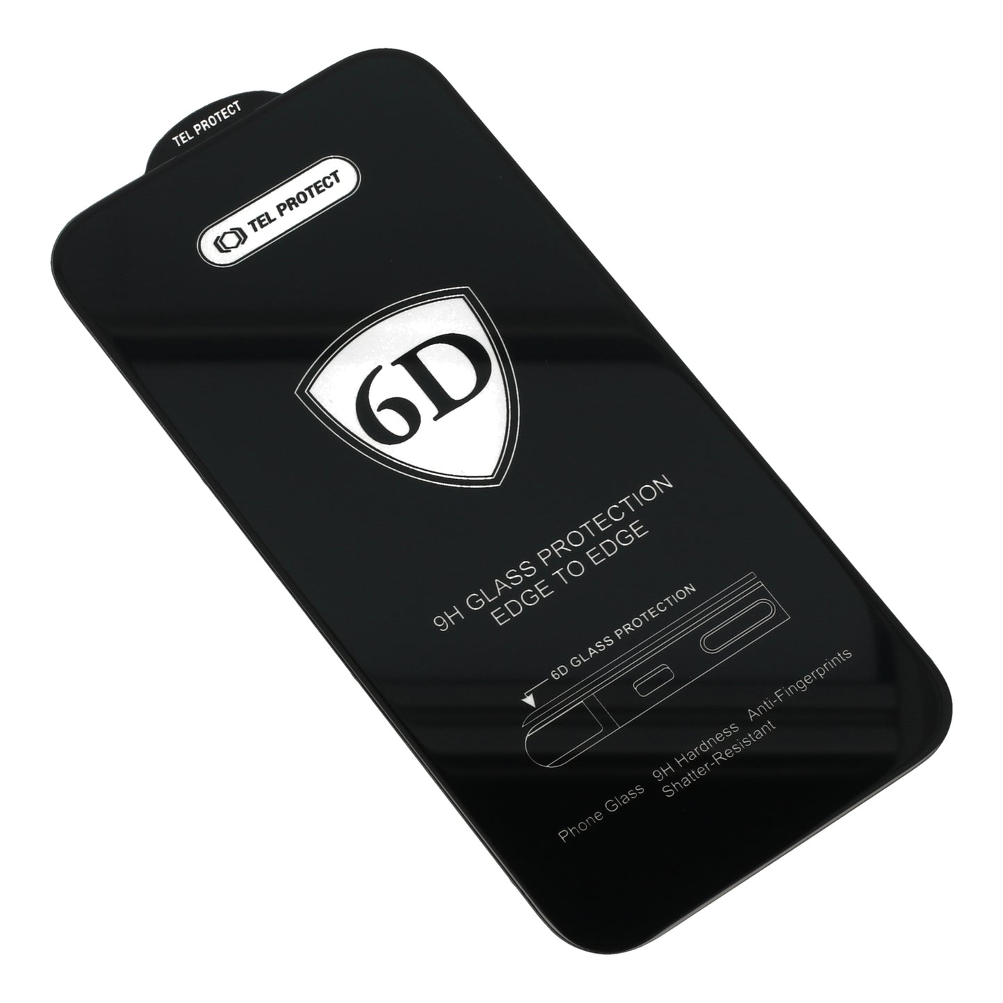 Zaštitna folija za ekran OEM za Samsung Galaxy S26 Ultra S948, Kaljeno staklo, Full Glue, 6D, Crna