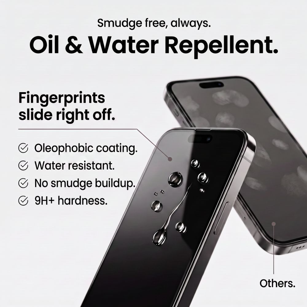 Zaštitna folija za ekran Tech-Protect OneTouch za Apple iPhone 18 Pro Max / 17 Pro Max, Kaljeno staklo, Full Glue, Set od 2 komada, Providna