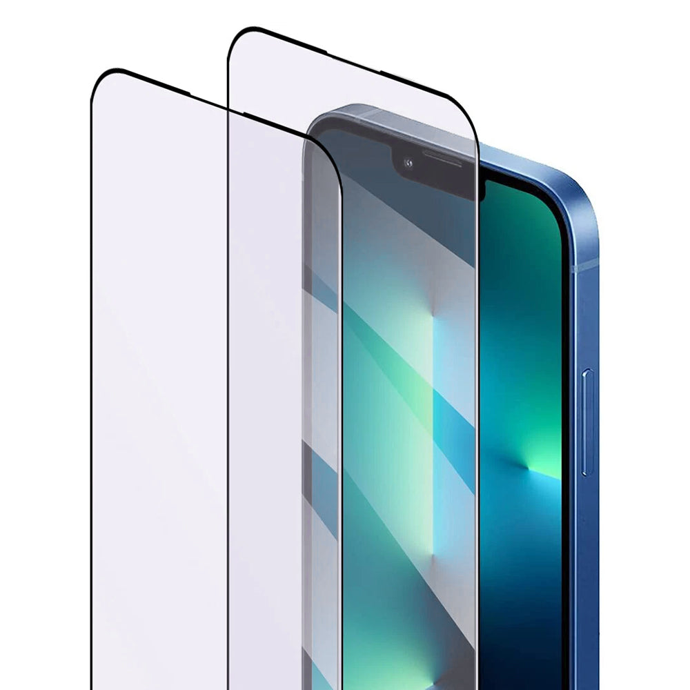 Folija za zaštitu ekrana Anti Blue Light Anank 5X Reinforced za Apple iPhone 17 Pro, Kaljeno staklo, Full Glue, 2.5D, Crna