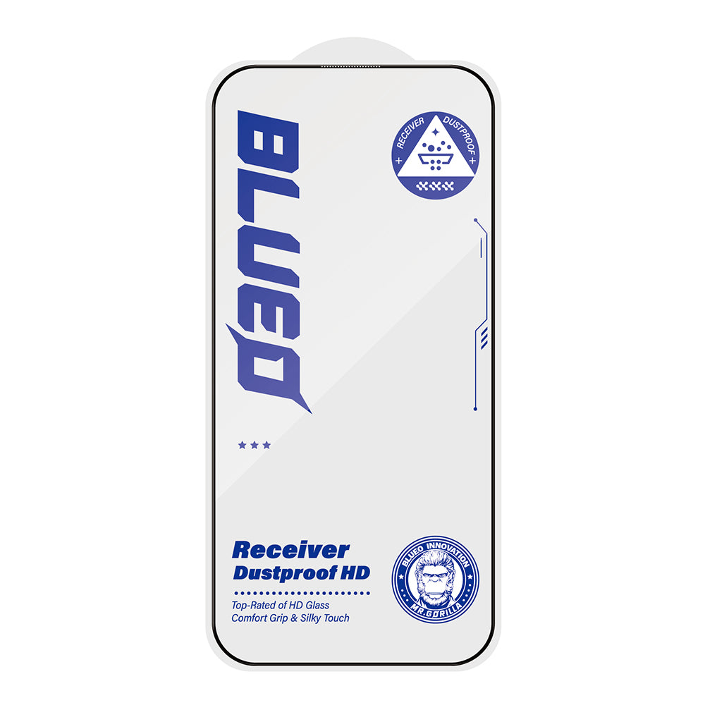 Zaštitna folija za ekran Blueo Anti-Dust HD za Apple iPhone 14 Pro Max, Kaljeno staklo, Full Glue, Crna