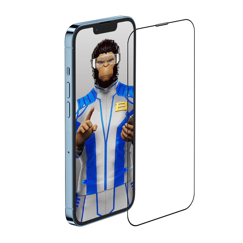 Zaštitna folija Ekran Blueo Anti-Reflective HD Applicator Pro za Apple iPhone 16 Pro Max, Kaljeno Staklo, Full Glue, Crna