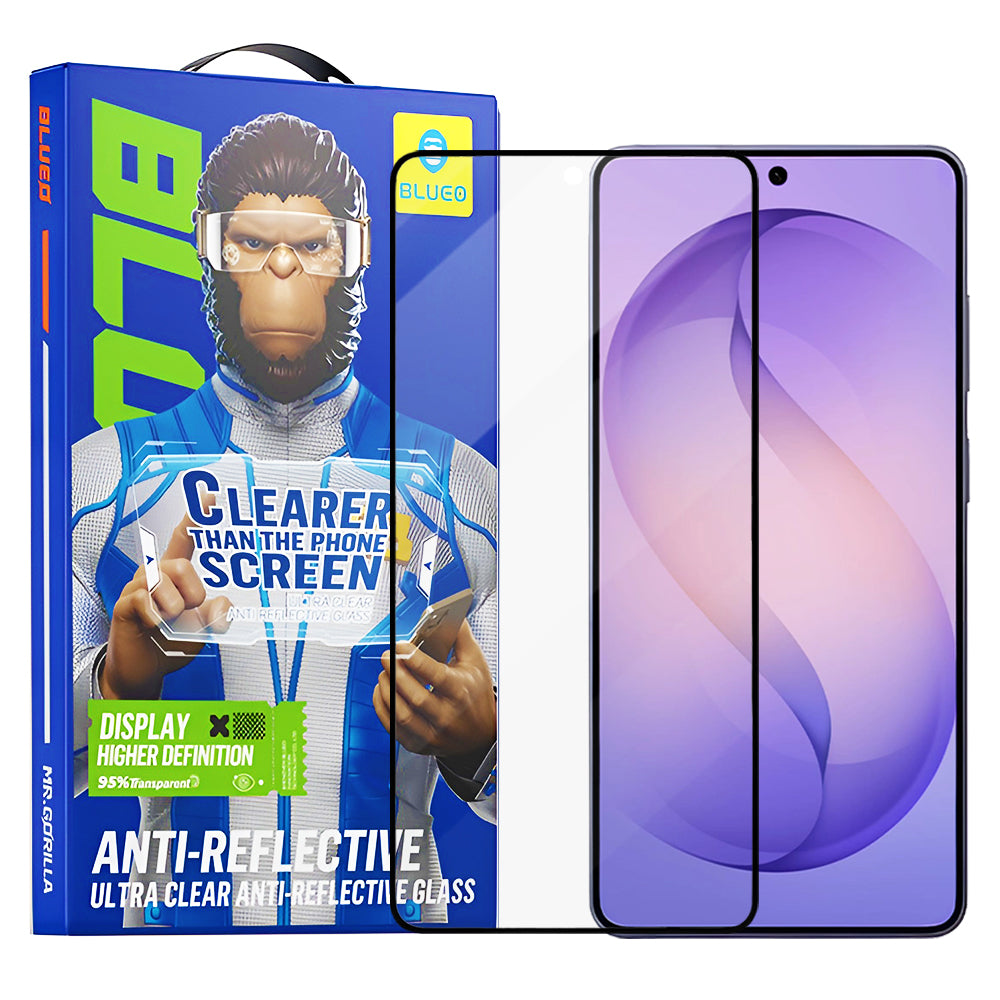Folija za zaštitu ekrana Blueo Anti-Reflective HD za Samsung Galaxy S26 Ultra S948, Kaljeno staklo, Full Glue, Crna