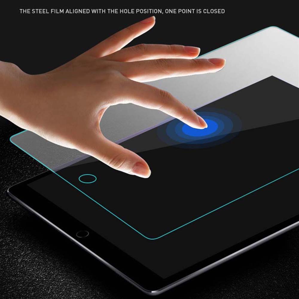 Zaštitna folija Blueo HD za ekran Apple iPad 10.2 (2021) / 10.2 (2020) / 10.2 (2019), Kaljeno staklo, Full Glue