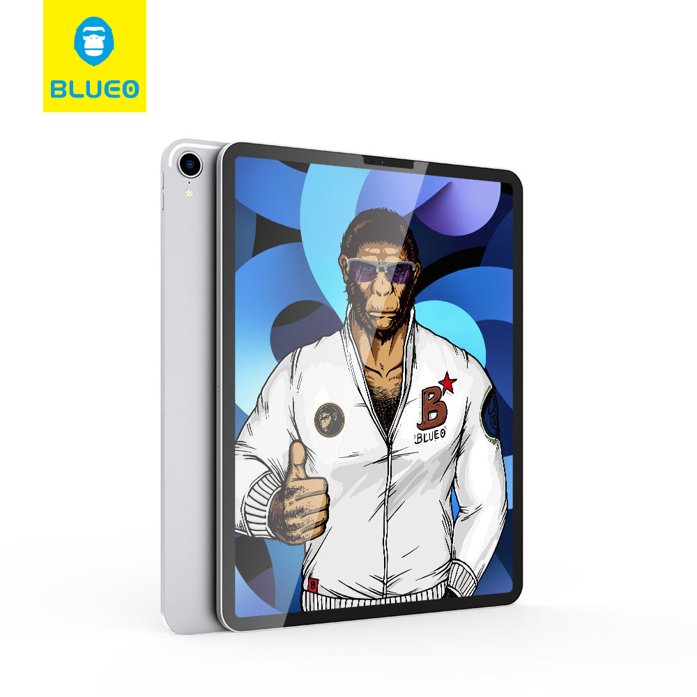Folija za zaštitu ekrana Blueo za Apple iPad Pro 12.9 (2022) / Pro 12.9 (2021) / Pro 12.9 (2020), Kaljeno staklo, Full Glue