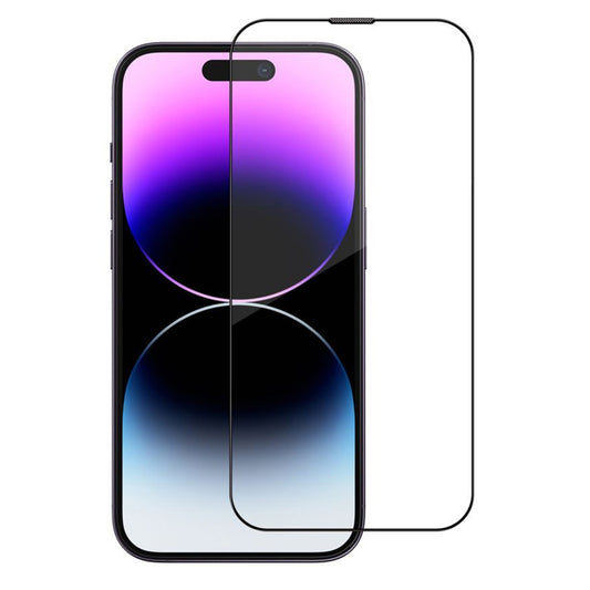 Zaštitna folija za ekran Blueo Sapphire Applicator Pro za Apple iPhone 16 Pro Max, Kaljeno staklo, Full Glue, Crna