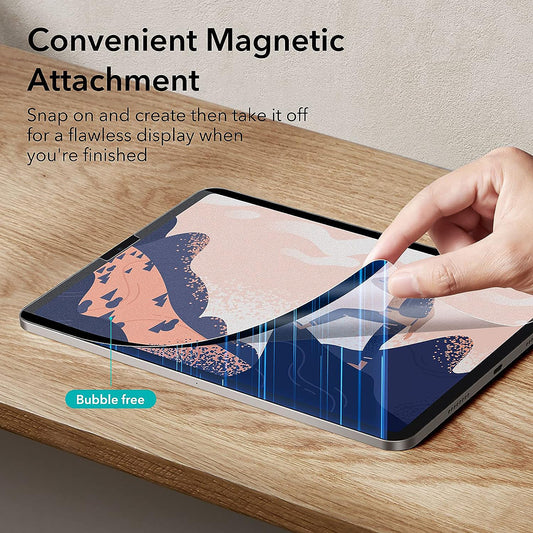 Zaštitna folija za ekran ESR Paper Feel Magnetic za Apple iPad Air 13 (2026) / Pro 13 (2025), Plastika