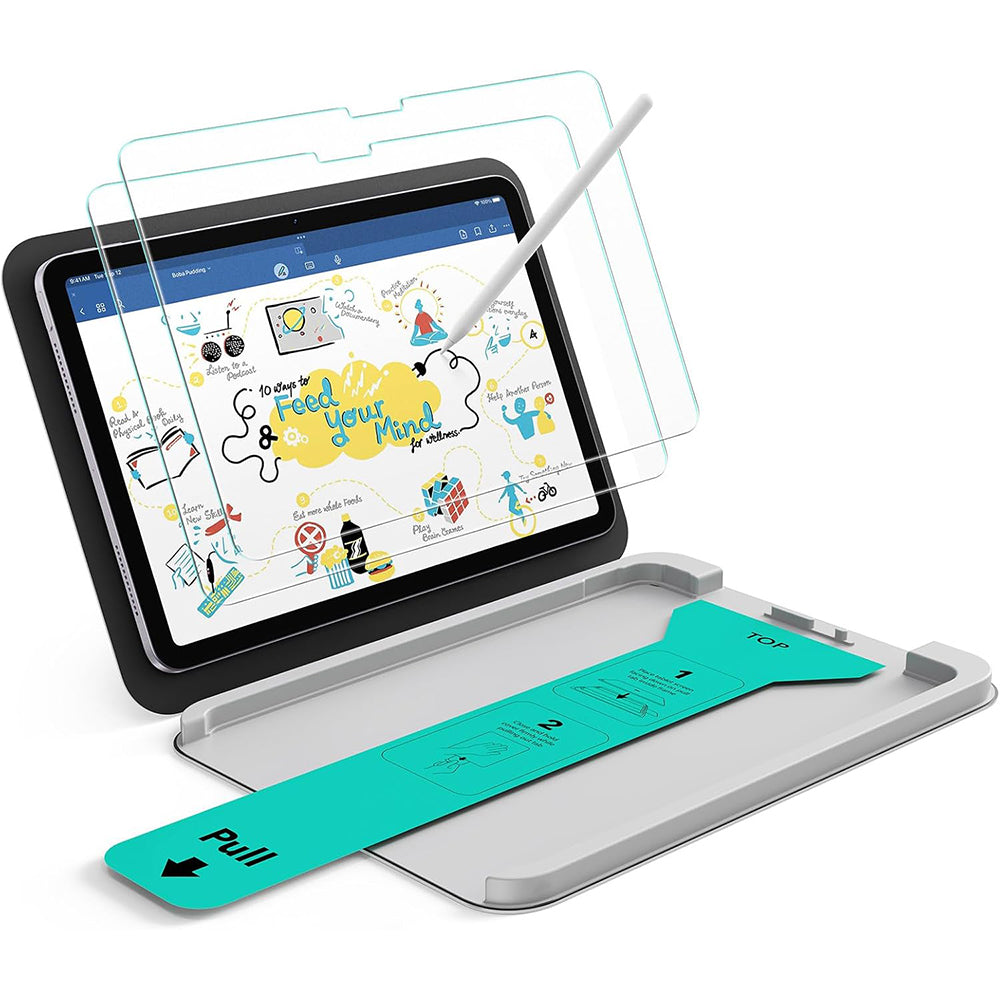 Folija za zaštitu ekrana ESR Paper Feel UltraFit za Apple iPad Air 11 (2026) / Air 11 (2025), Plastika, Set 2 komada