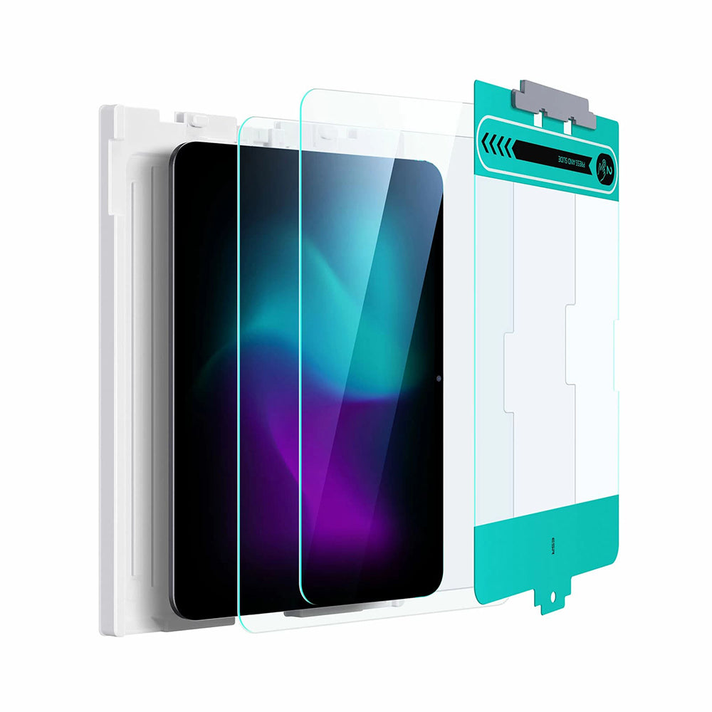 Folija za zaštitu ekrana ESR za Apple iPad Pro 13 (2024), Kaljeno staklo, Full Glue, Set 2 komada