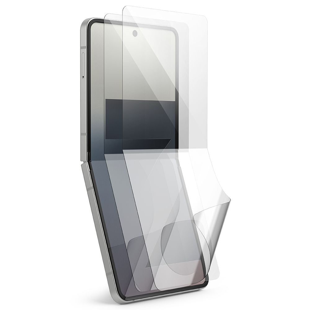 Zaštitna folija za unutrašnji ekran Ringke Dual Easy Pro za Samsung Galaxy Z Flip7 F766, Plastika, Set od 2 komada