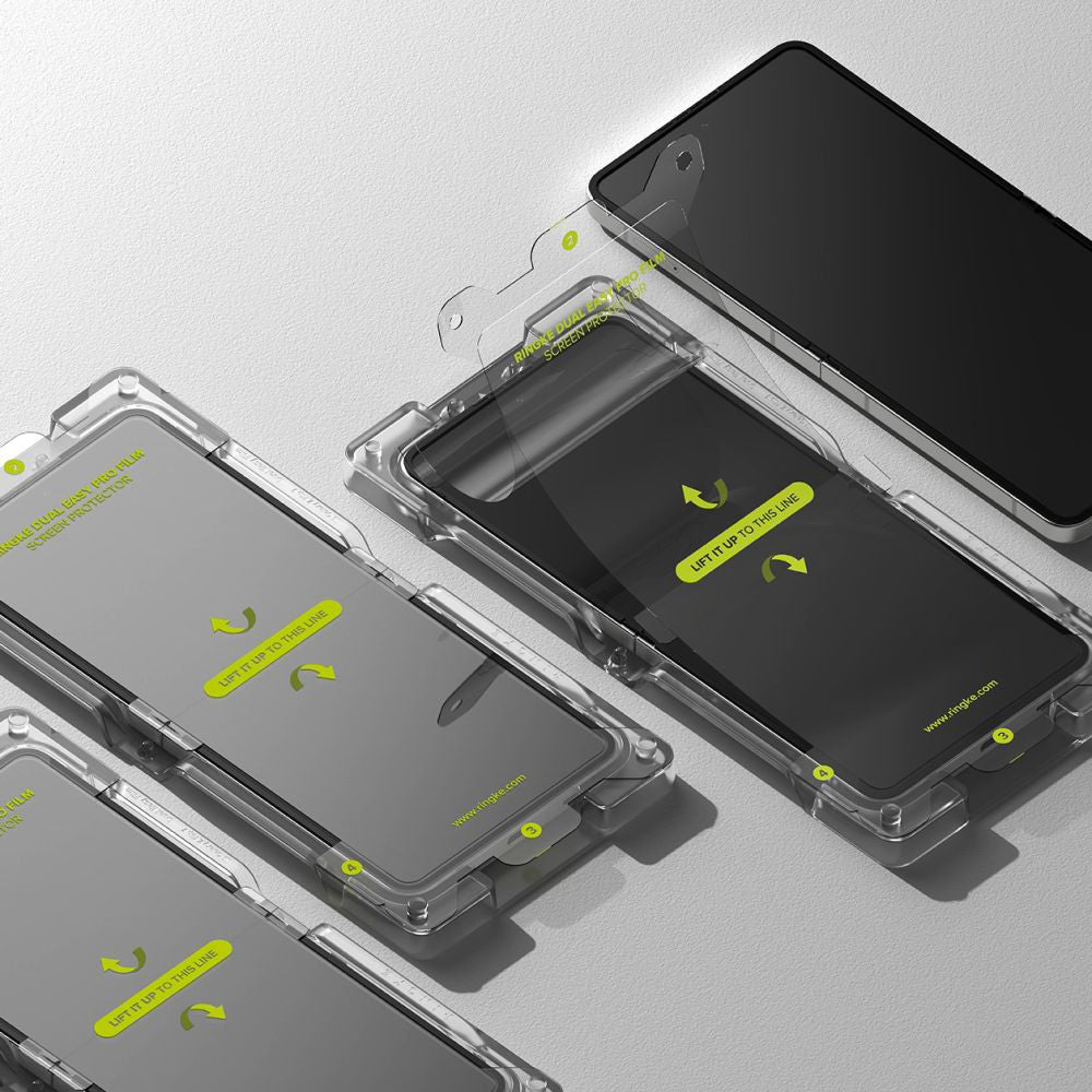 Zaštitna folija za unutrašnji ekran Ringke Dual Easy Pro za Samsung Galaxy Z Flip7 F766, Plastika, Set od 2 komada