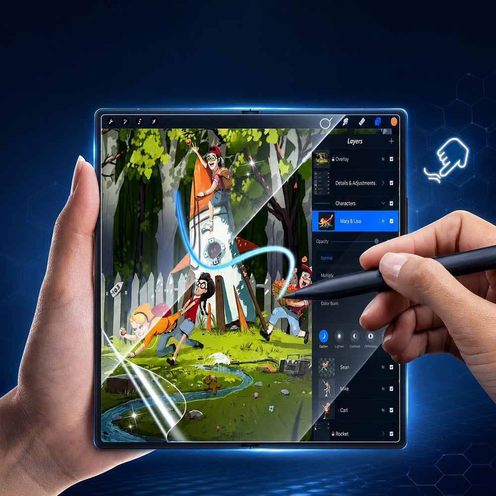 Zaštitna folija za unutrašnji ekran Blueo HD za Samsung Galaxy Z Fold8 F971, Plastika