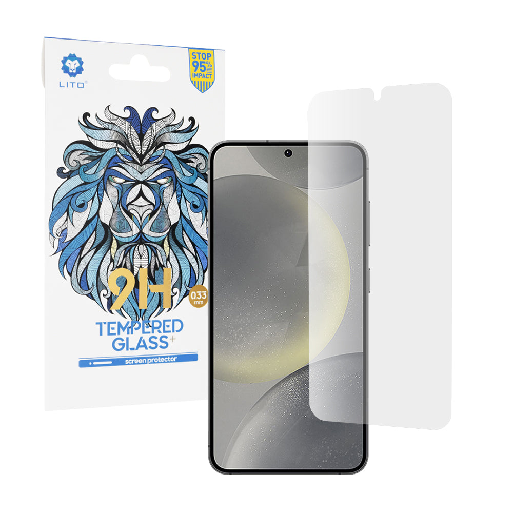 Folija za zaštitu ekrana Lito Classic Ultra Thin za Samsung Galaxy S25 S931 / S24 S921, Kaljeno staklo, Full Glue, 2.5D