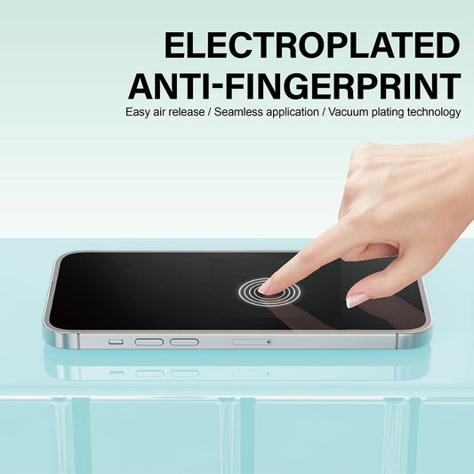 Folija za zaštitu ekrana Lito NB za Apple iPhone 17 Pro Max, Kaljeno staklo, Full Glue, Crna