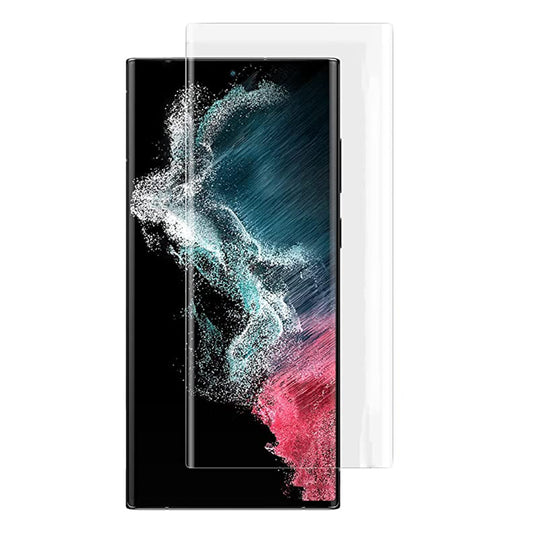Zaštitna folija za ekran Lito za Samsung Galaxy S22 Ultra 5G S908, Kaljeno staklo, UV lepak, 3D