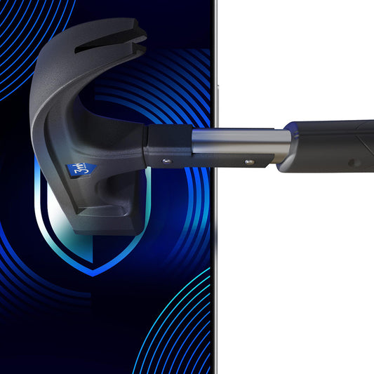 Folija za zaštitu ekrana Matte 3MK HardGlass Max za Apple iPhone 17 Air, Kaljeno staklo, Full Glue, Crna