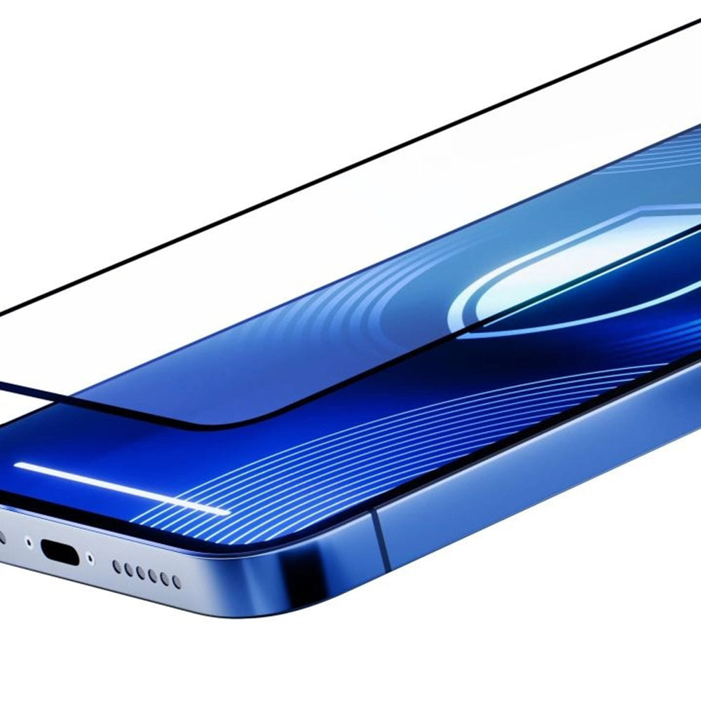 Folija za zaštitu ekrana Matte 3MK Max za Samsung Galaxy S26, Kaljeno staklo, Full Glue, Crna
