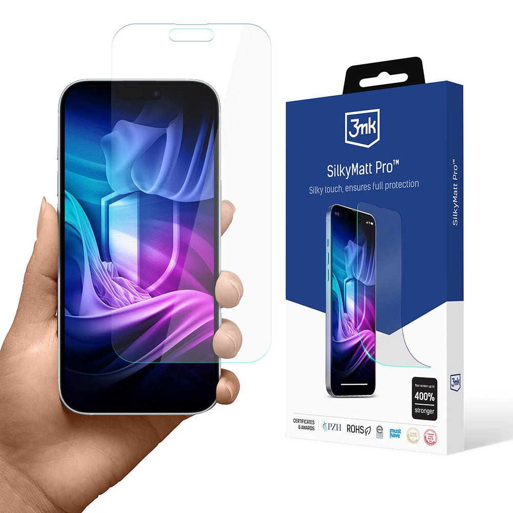 Folija za zaštitu ekrana Matte 3MK Silky Pro za Apple iPhone 17 Air, Plastika