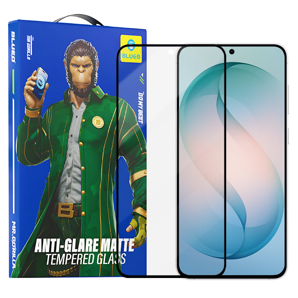Folija za zaštitu ekrana Matte Blueo Anti-Glare za Samsung Galaxy S26 Plus S947, Kaljeno staklo, Full Glue, Crna