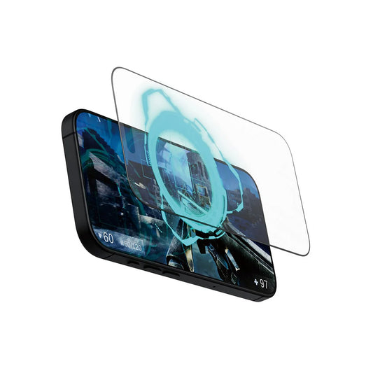 Folija za zaštitu ekrana Matte PanzerGlass Ultra-Wide Fit Gaming za Apple iPhone 16 Pro, Kaljeno staklo, Full Glue, Crna
