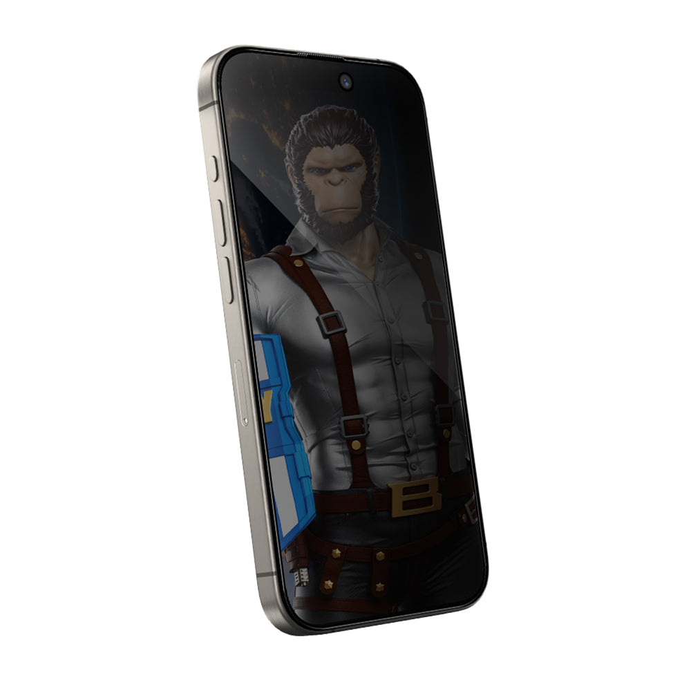 Zaštitna folija Ekran Matte Privacy Blueo Anti-Peep za Apple iPhone 15 Pro Max, Kaljeno Staklo, Full Glue
