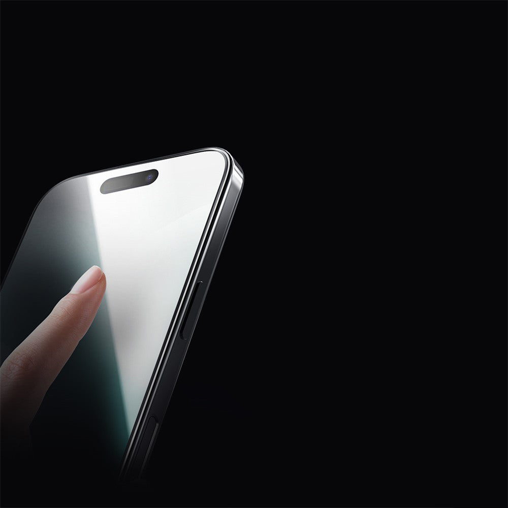 Zaštitna folija za ekran Nillkin CP+ Pro sa aplikatorom za Apple iPhone 16 Pro Max, kaljeno staklo, puna lepak, crna