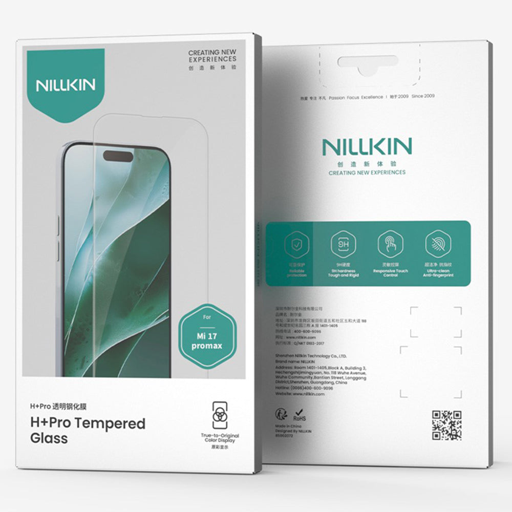 Zaštitna folija za ekran Nillkin H+ Pro za Xiaomi 17 Pro Max / 17 Ultra, Kaljeno staklo, Full Glue