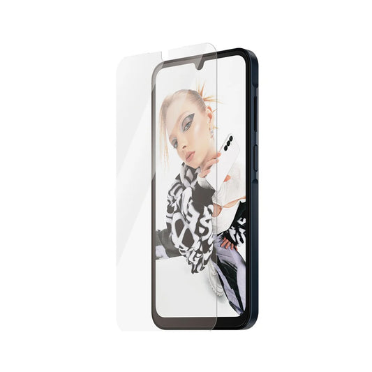Folija za zaštitu ekrana PanzerGlass Safe. Ultra-Wide Fit EasyAligner za Samsung Galaxy A26 A266, Kaljeno staklo, Full Glue