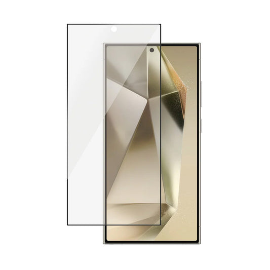 Folija za zaštitu ekrana PanzerGlass Safe. Ultra-Wide Fit EasyAligner za Samsung Galaxy S24 Ultra S928, Kaljeno staklo, Full Glue, Crna