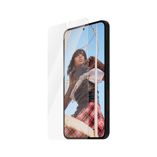 Folija za zaštitu ekrana PanzerGlass Safe. Ultra-Wide Fit EasyAligner za Samsung Galaxy S25 S931 / S24 S921, Kaljeno staklo, Full Glue