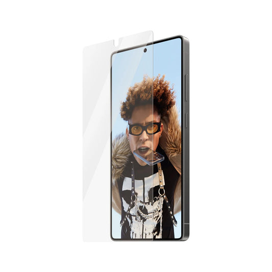 Folija za zaštitu ekrana PanzerGlass Safe. Ultra-Wide Fit EasyAligner za Samsung Galaxy S25 Ultra S938, Kaljeno staklo, Full Glue