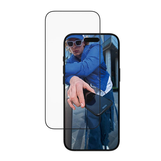 Folija za zaštitu ekrana PanzerGlass Ultra-Wide Fit EasyAligner za Apple iPhone 17 Air, Kaljeno staklo, Full Glue, Crna