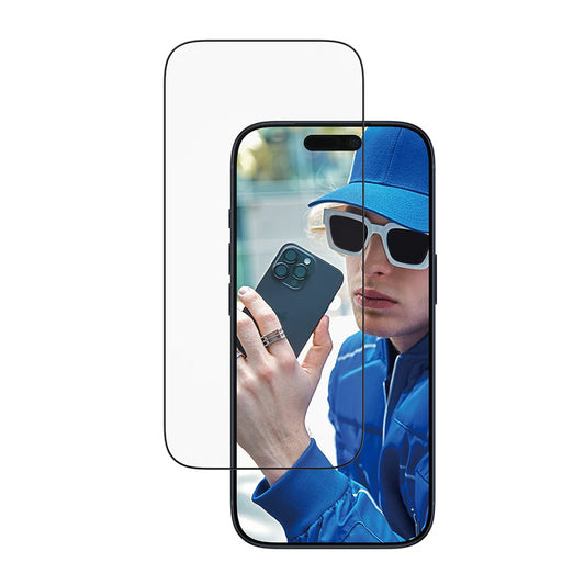 Folija za zaštitu ekrana PanzerGlass Ultra-Wide Fit EasyAligner za Apple iPhone 17 Pro, Kaljeno staklo, Full Glue, Crna